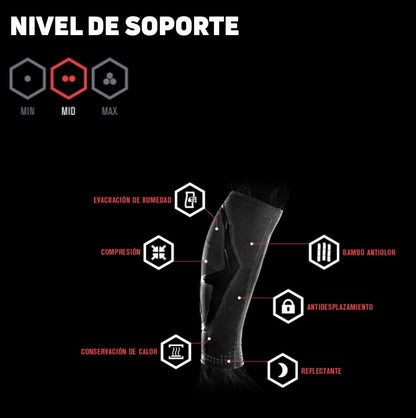 DJ TRIZONE CALF SB BLK XL DSHP
