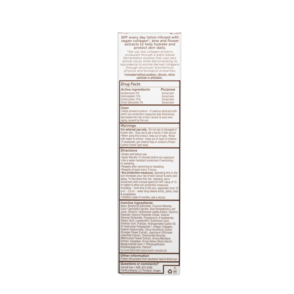 VEGAN COLLAGEN E/DAY LTN SPF30