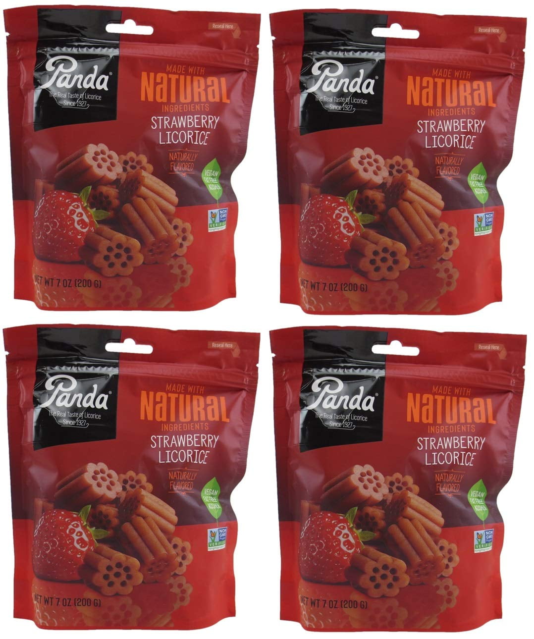 PANDA LICORICE LICORICE,STRAWBERRY