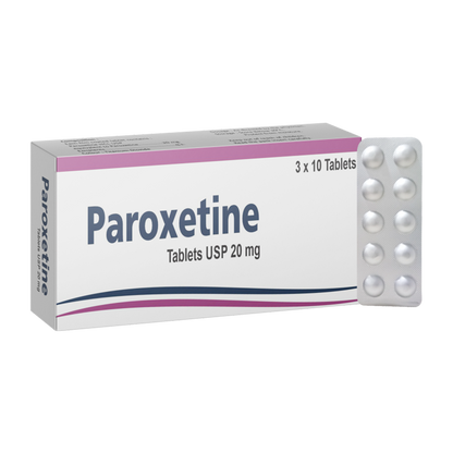 PAROXETINE HCL TB 20MG 90 CPLT