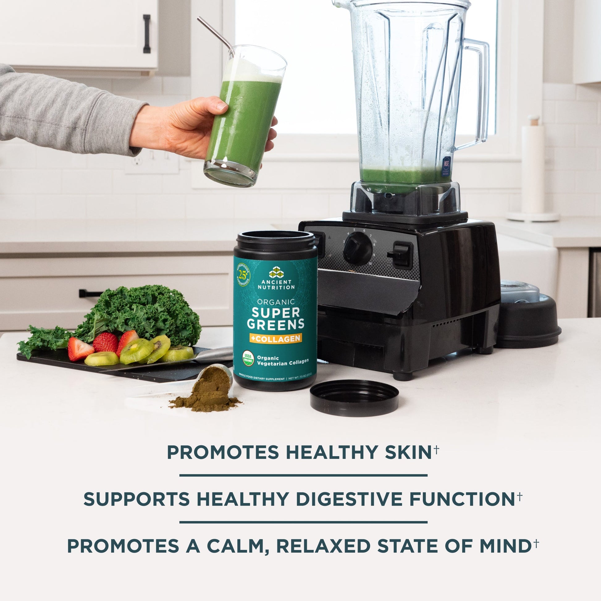 COLLAGEN+GREENS,POWDER