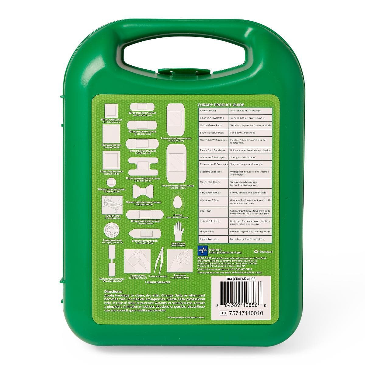 CURAD COMPLETE FIRST AID KT 175PC