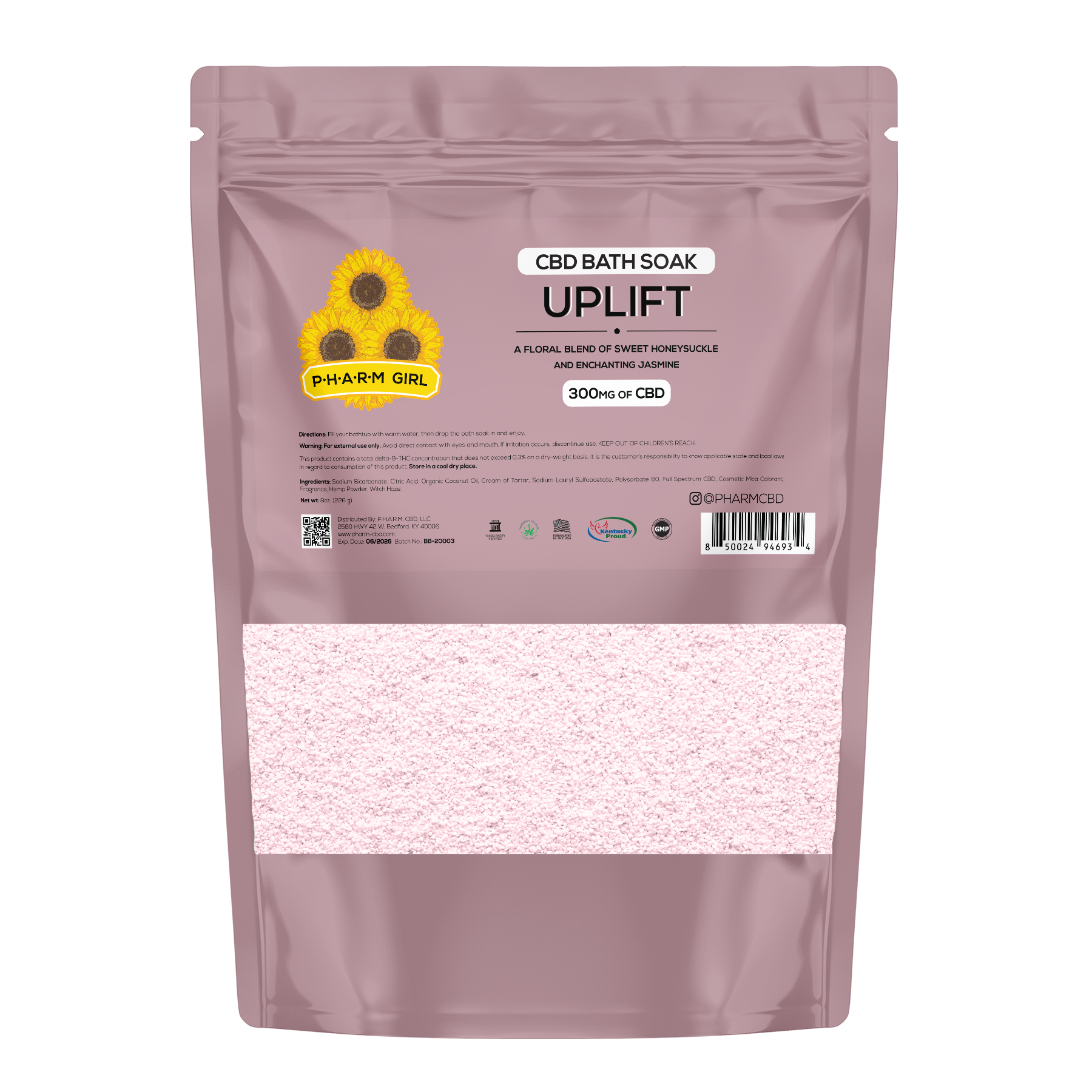 BATH SOAK,STRESS FREE CBD