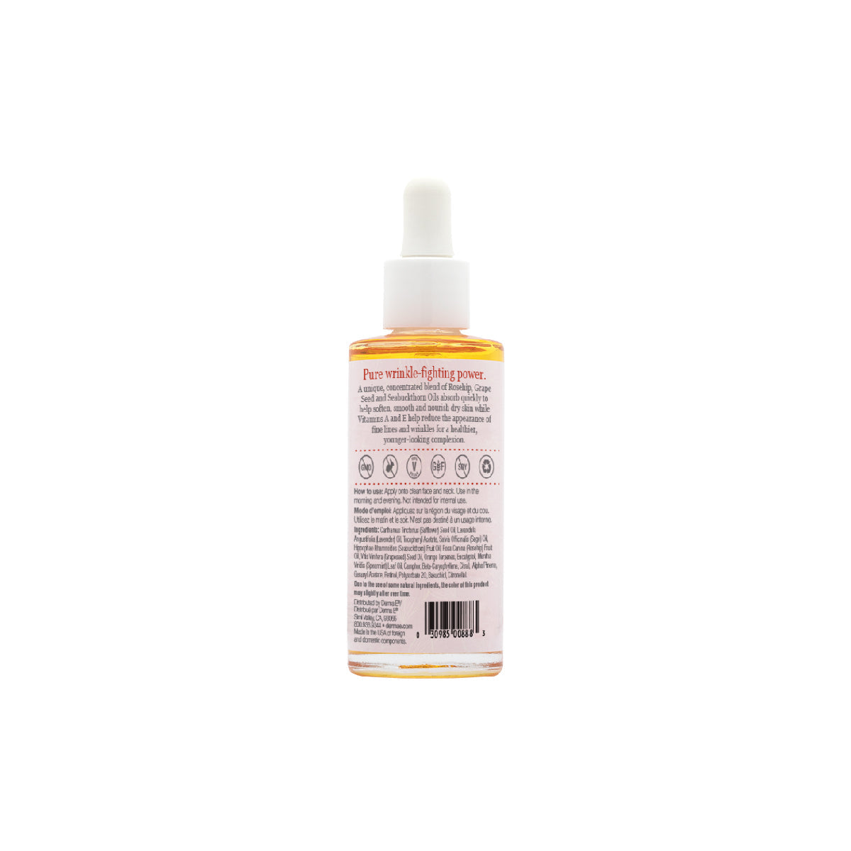 DERMA E ANTI WRINKLE VIT A OIL