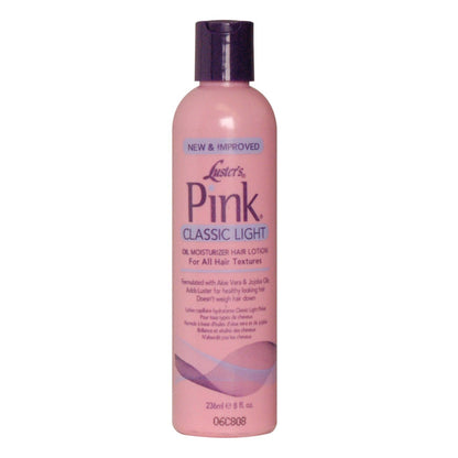 LUSTER PINK LOTION LIGHT     8Z