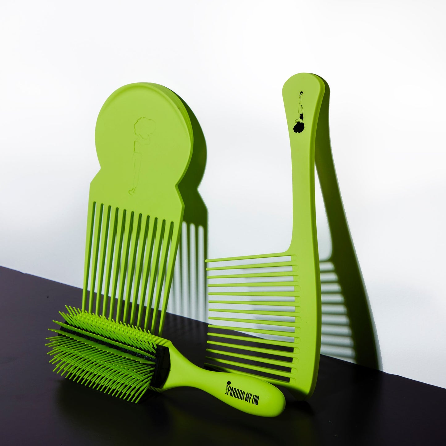 PARDON MY FRO EDGE COMB/BRUSH