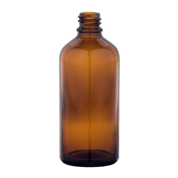 PLASTIC AMBER BT 100 12OZ