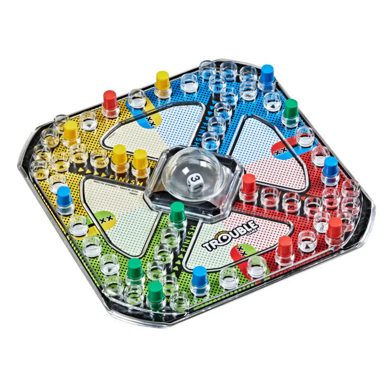 Hasbro Gaming Pop-O-Matic Trouble Game