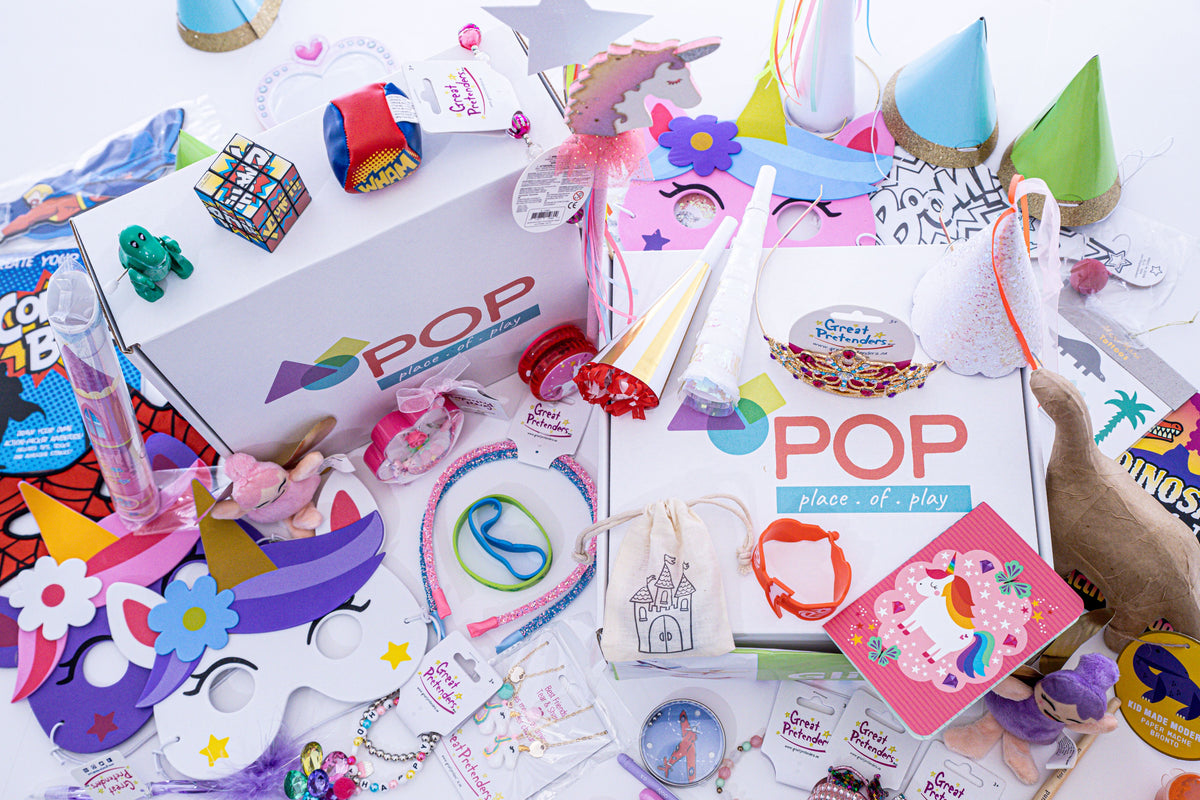 Party Favors 4/Pkg-Poppers
