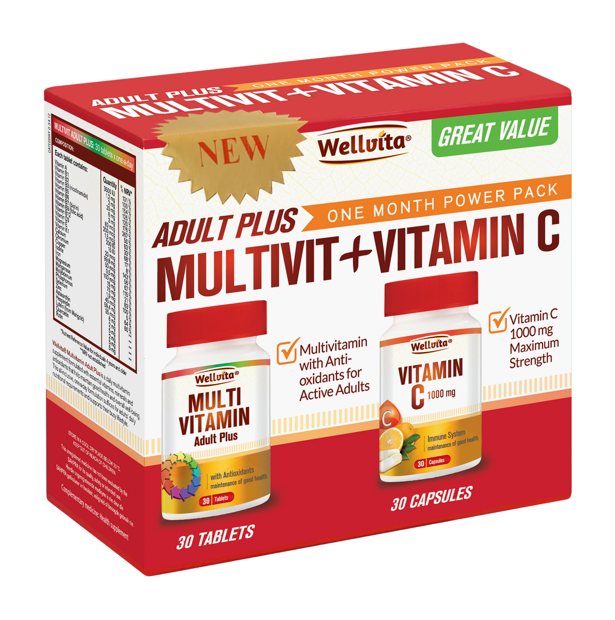 MULTIVIT W/FL CW0.25MG 30BRY FLVR