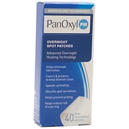 PanOxyl PM, Overnight Spot Patches, 20 count