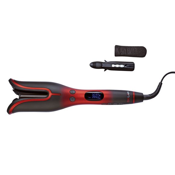 CHI Ruby Red Ceramic Spin N Curl, 1 inch