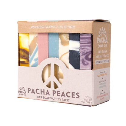PACHA SOAP CO BAR SOAP, PACHA PEACES SIGNATURE SCENT COLLECTION 7 OZ