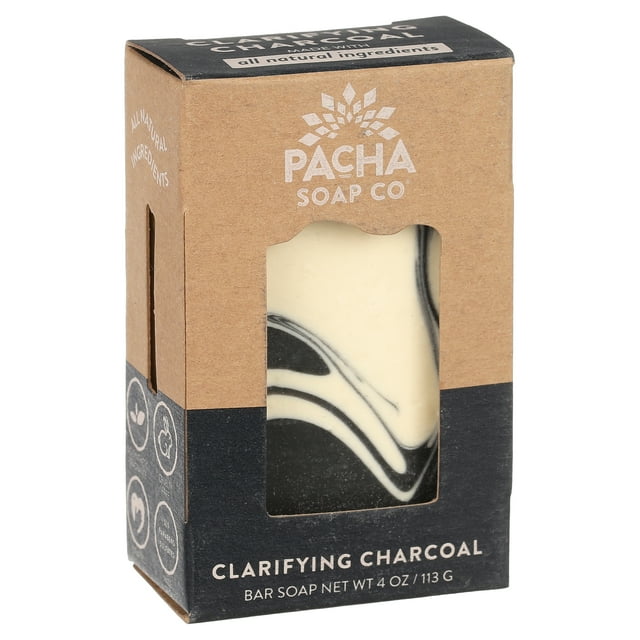 PACHA BAR SOAP CLARIF CHARCOAL