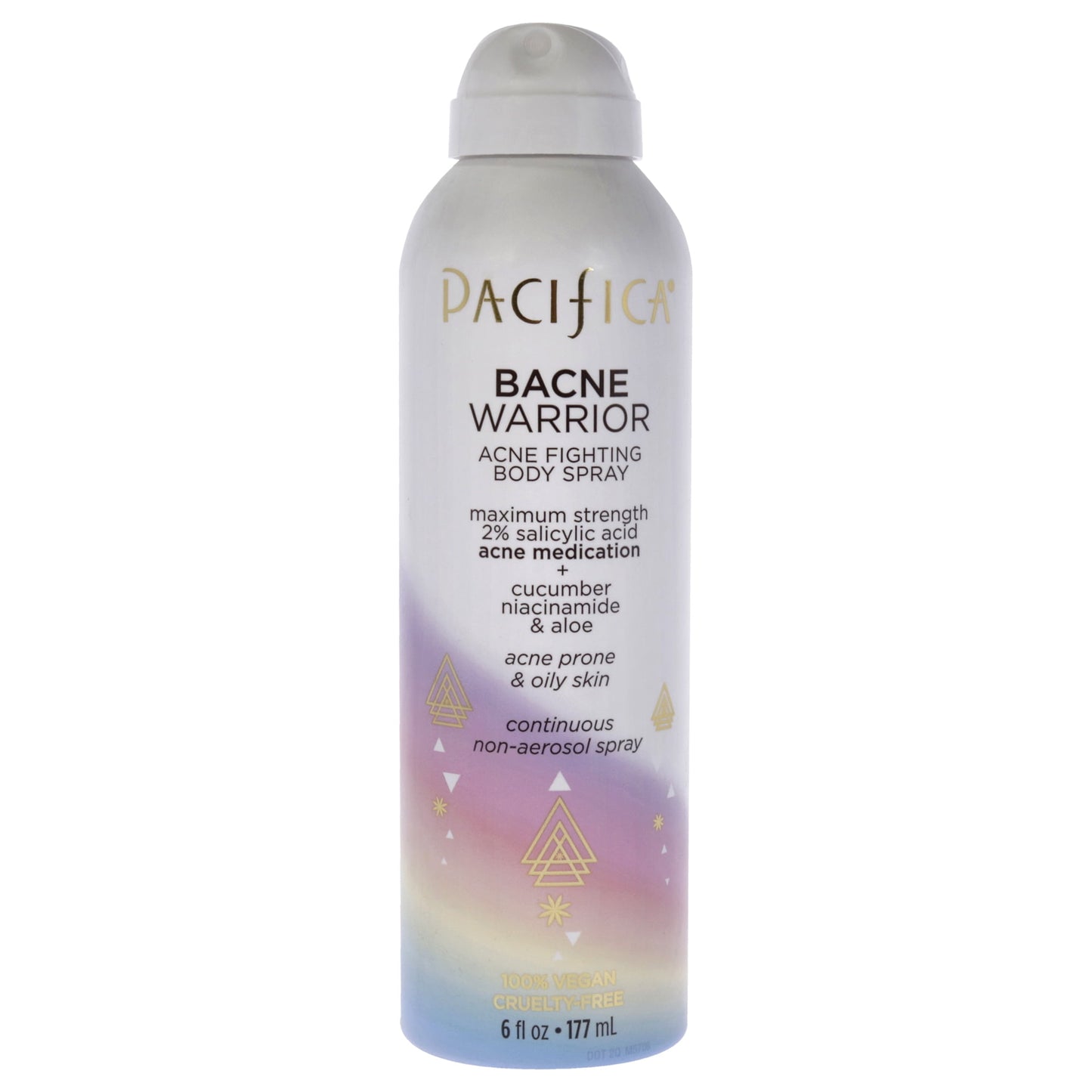 Pacifica Bacne Warrior Acne Fighting Body Spray, 6 fl oz