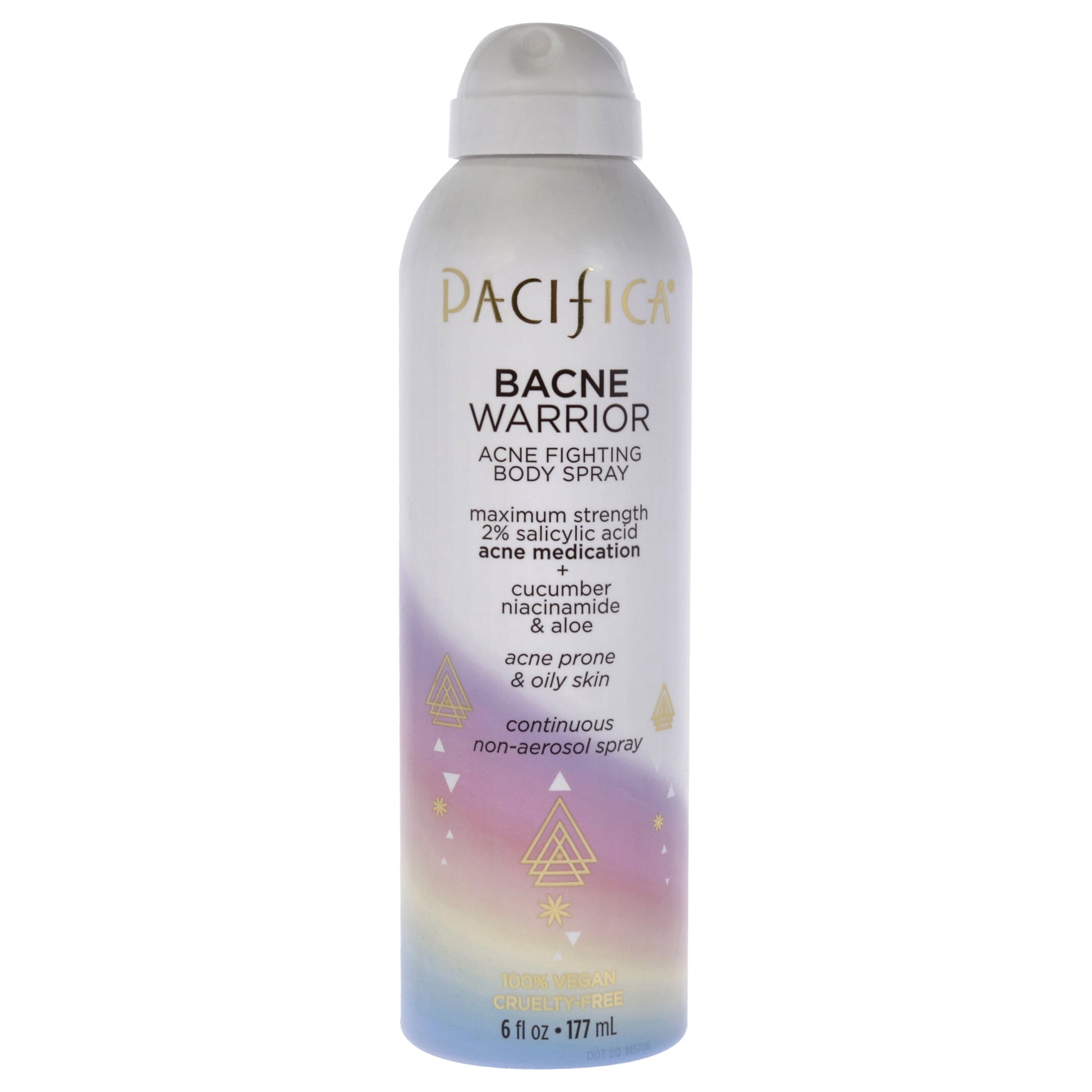 Pacifica Bacne Warrior Acne Fighting Body Spray, 6 fl oz