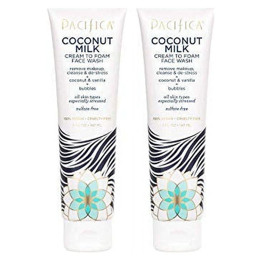 Pacifica Coconut Whip Cream to Foam Gentle Cleanser