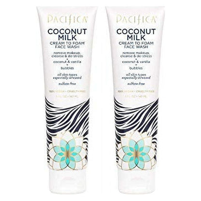 Pacifica Coconut Whip Cream to Foam Gentle Cleanser