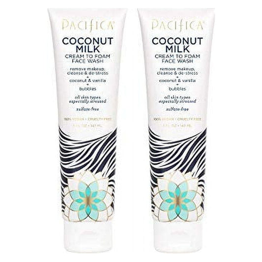 Pacifica Coconut Whip Cream to Foam Gentle Cleanser