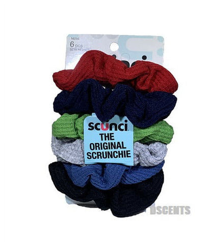 Scünci Effortless Beauty Thermal Twisters Assorted Colors, 6 CT