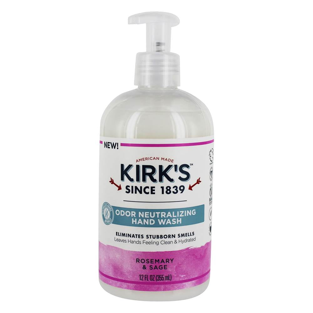 KIRK'S NATURAL HAND SOAP,ROSEMARY,SAGE