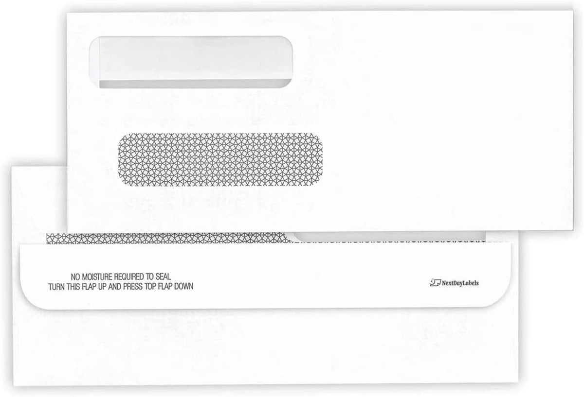 Mead #10 Security Envelopes White #10 40 ct