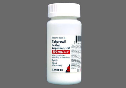CEFPROZIL PT 250MG/5ML 75ML