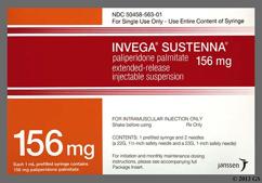 INVEGA SUSTENNA SY 156MG/1ML