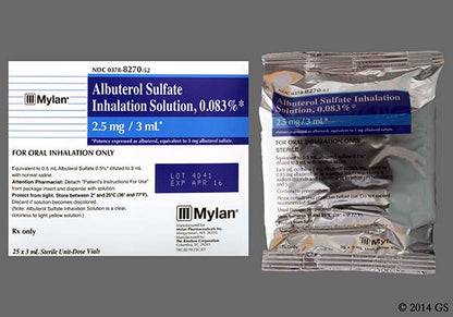 ALBUTEROL SULF AH 0.63MG 30X3MLUD