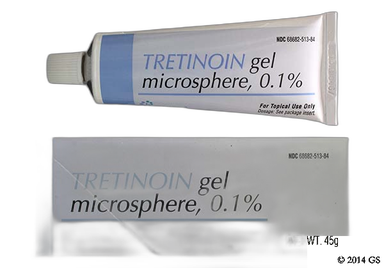 TRETINOIN MICRO GL 0.1% 45GM TOP
