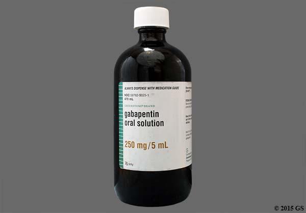 GABAPENTIN SL 250MG/5ML 470ML