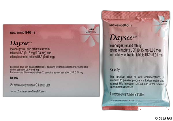 DAYSEE TB 0.15-0.03MG 2X91 XCYC