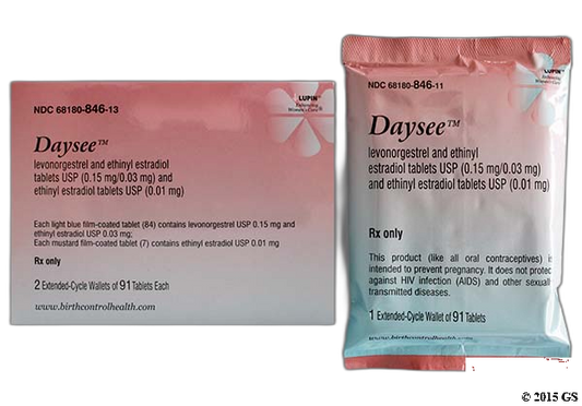 DAYSEE TB 0.15-0.03MG 2X91 XCYC