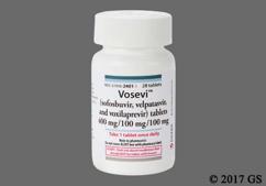 VOSEVI TB 400-100-100MG 28 1/D