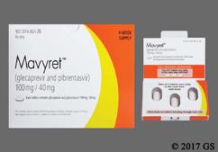 MAVYRET TB 100-40MG 28D PAK