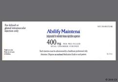 ABILIFY MAINTENA SY 400MG ER DCS