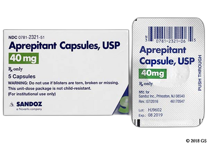 APREPITANT CP 40MG 1UD BPK