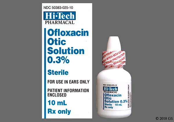 OFLOXACIN DR 0.3% 10ML OTIC