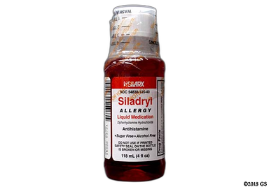 SILADRYL LQ 12.5/5ML 237ML SF AF