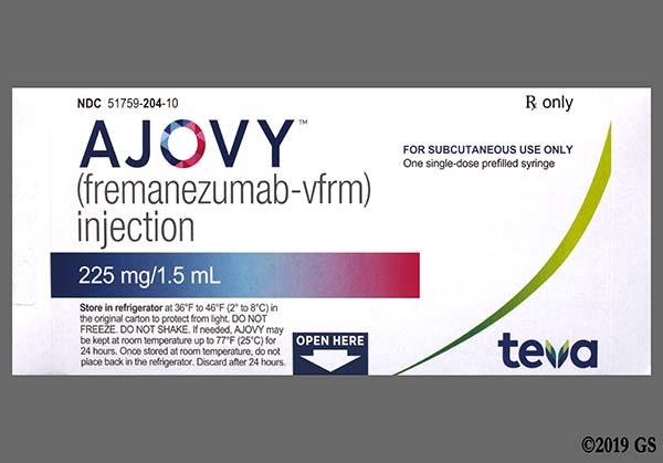 AJOVY SY 225MG/1.5ML 1.5ML A-INJ