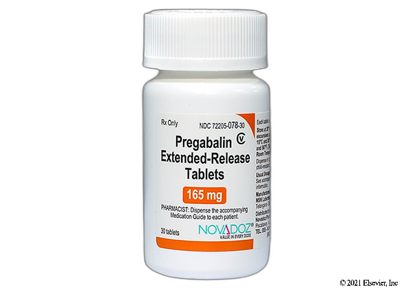 PREGABALIN ER TB 165MG 30      C5
