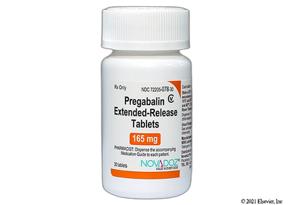 PREGABALIN ER TB 165MG 30      C5