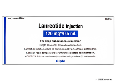 LANREOTIDE SY 120MG/0.5ML