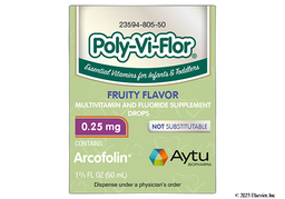 POLY-VI-FLOR CW 1.0MG 30 BERRY