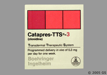 CATAPRES-TTS-3 AP 0.3MG 4