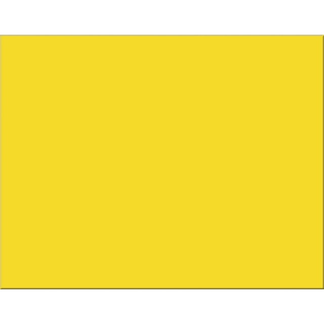 Pacon Railroad Poster Board, 1 count - Lemon Yellow, 28" x 22"