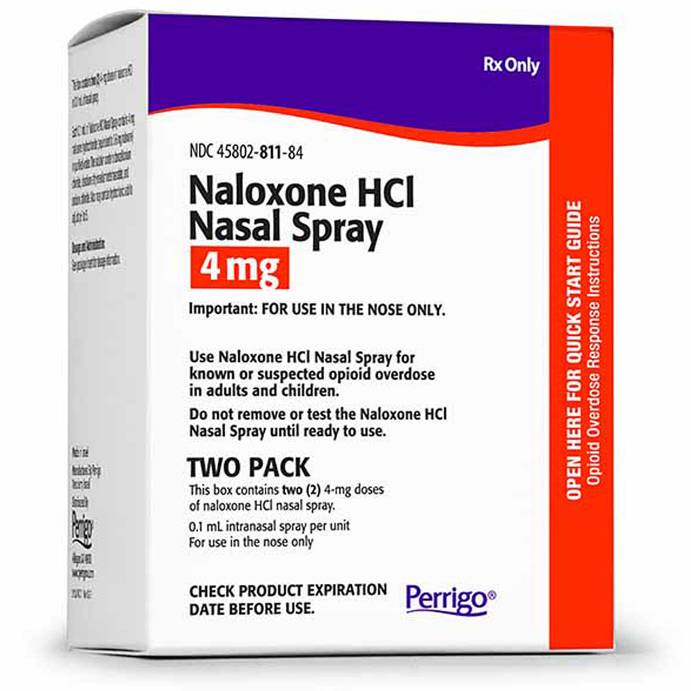 NALOXONE HCL 4 MG SPY 2X0.1 ML
