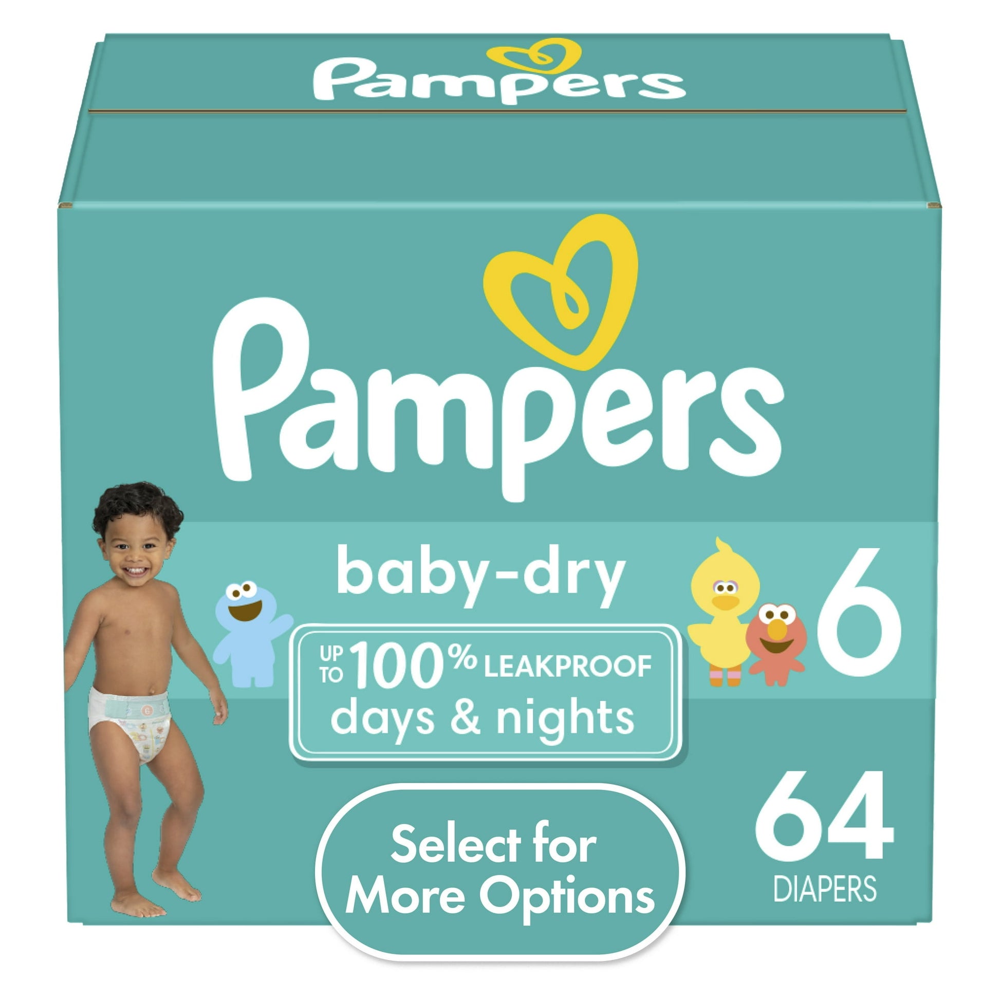 Pampers Diapers Size 6 Baby- Dry 21 Count