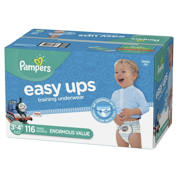 PAMPERS EASY UPS 3T/4T TRNING U/G 108 DS