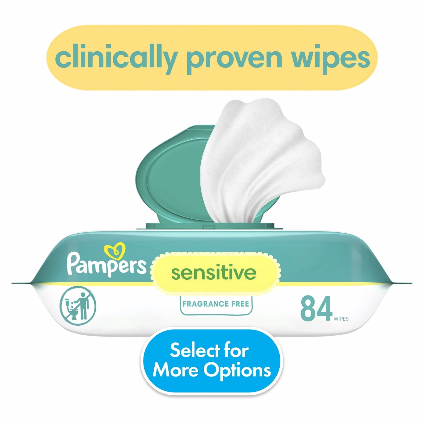 PAMPERS BABY WIPES PA192 SNST/RFL